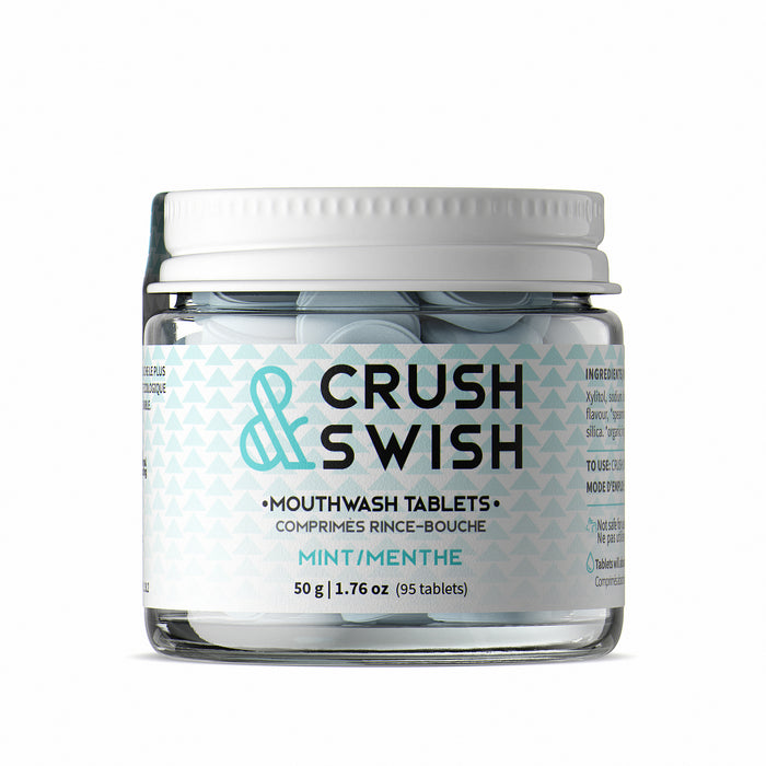 Crush & Swish MINT 50g - Mouthwash Tablets
